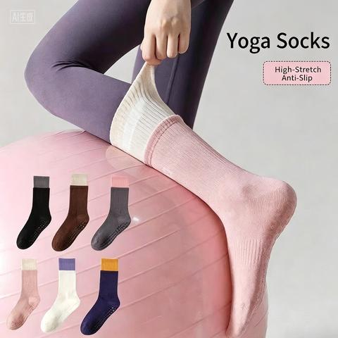 Pilates Yoga Barre - Unisex Grip Socks Polyester One Size