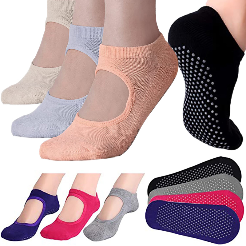 Pilates Yoga Barre - Yoga Socks for Women with Grip