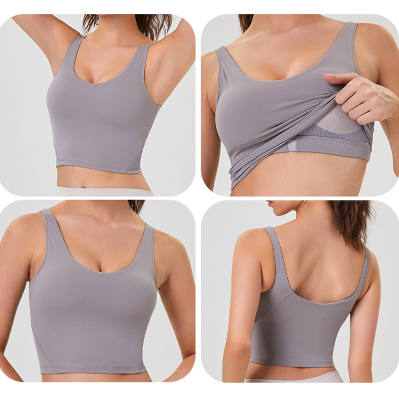Pilates Yoga Clothes - Women Yoga Vest Workout Pilates Activewear