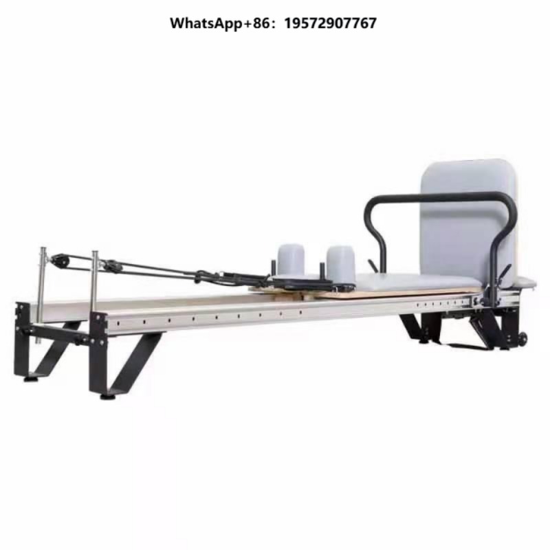 Pilates Yoga Reformer - Portable Adjustable Aluminum Alloy Pilates Core
