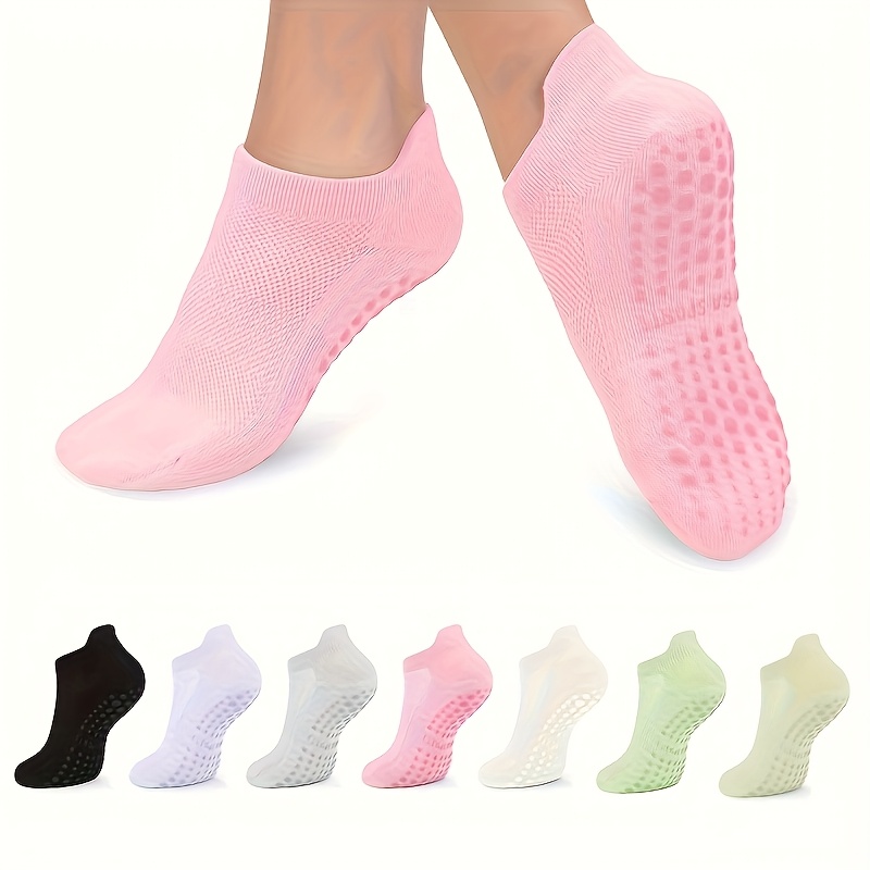 Pilates Yoga Barre - 1 Pairs Grip Pilates Socks for