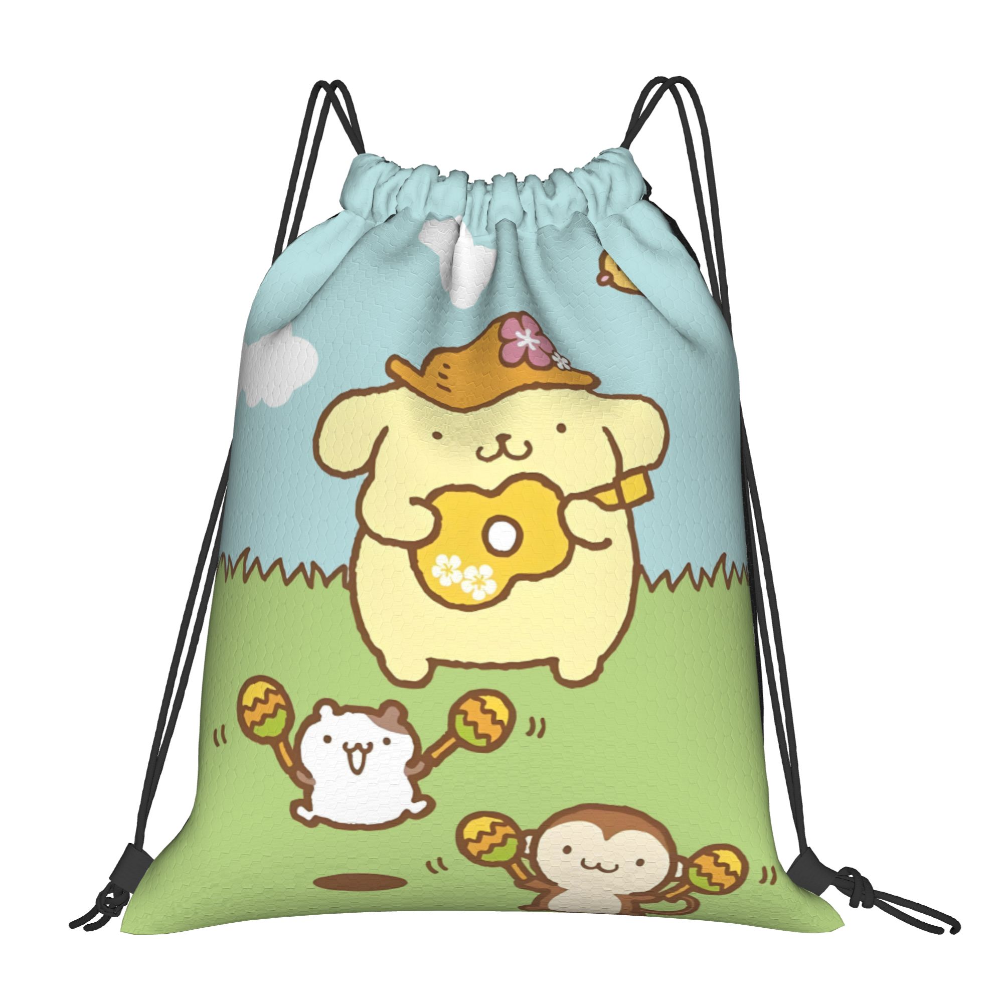 Custom P-Pompompurines Drawstr - Pilates Yoga Bag 评论和价格