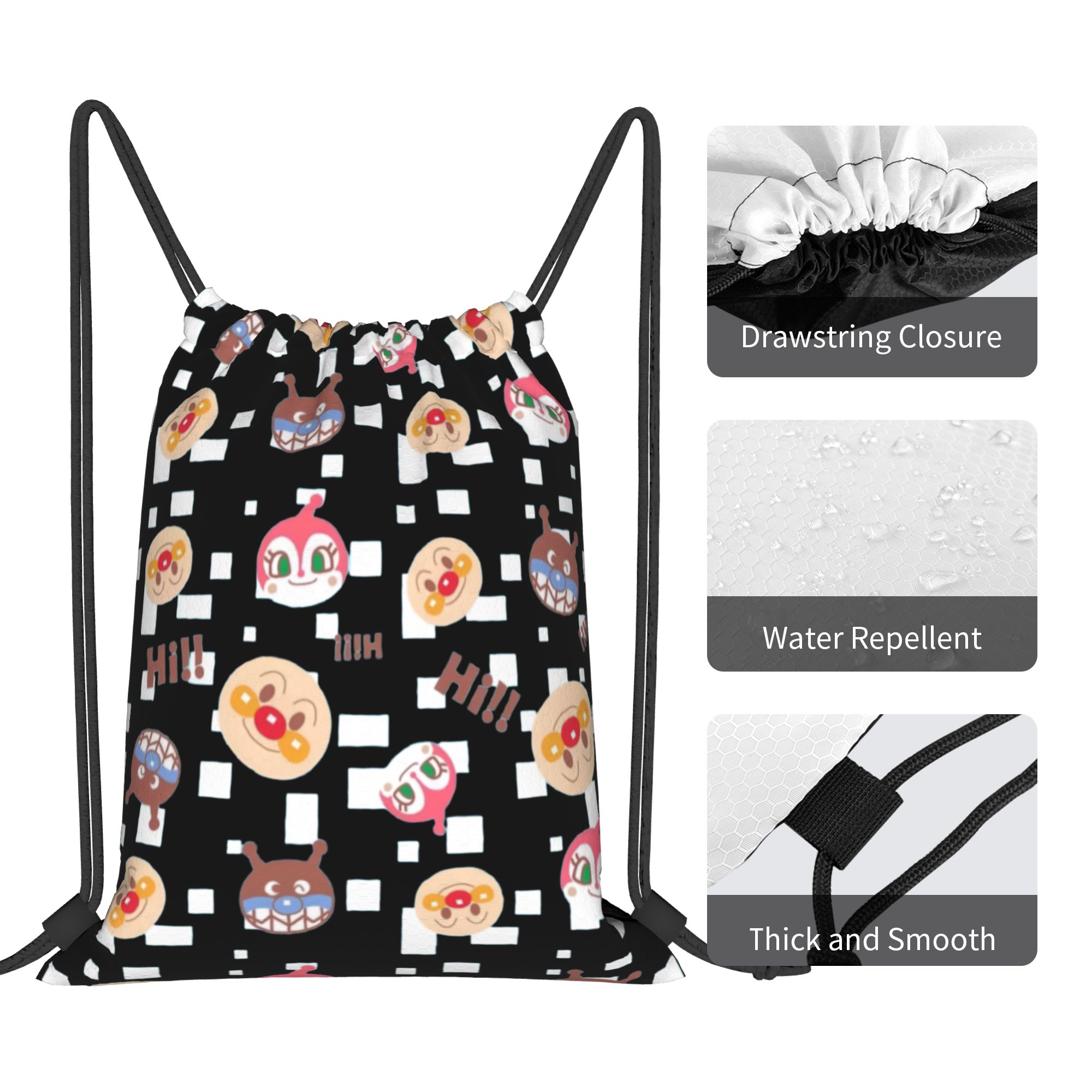 Custom Anpanmans Drawstring Ba - Pilates Yoga Bag 评论和价格