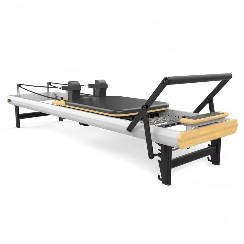 Portable Adjustable Aluminum A - Pilates Yoga Reformer 评论和价格