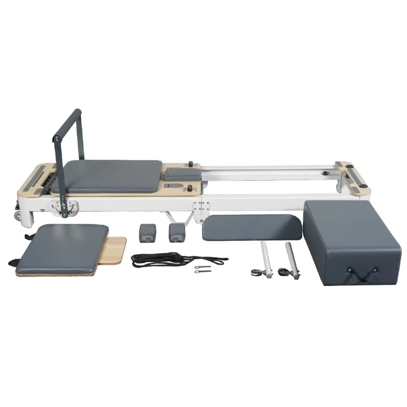Portable Adjustable Aluminum A - Pilates Yoga Reformer 评论和价格
