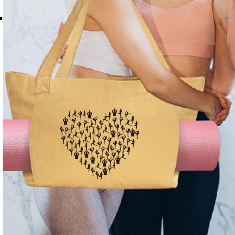 1pcs yoga canvas storage bag p - Pilates Yoga Bag 评论和价格