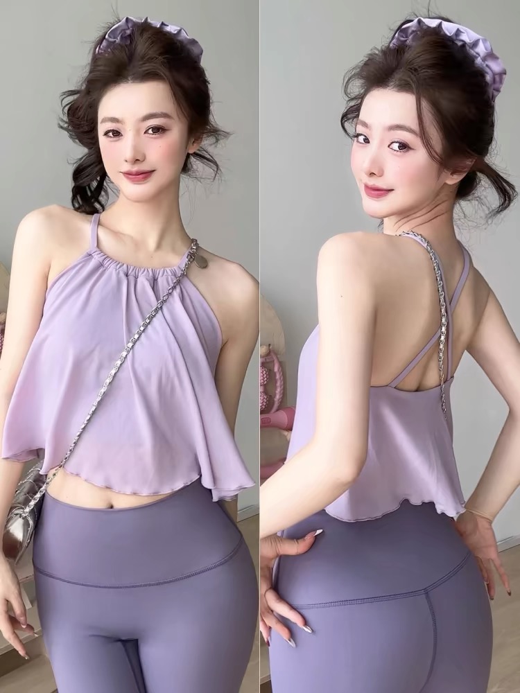 Cloud-sensing Mesh Small Suspe - Pilates Yoga Clothes 评论和价格